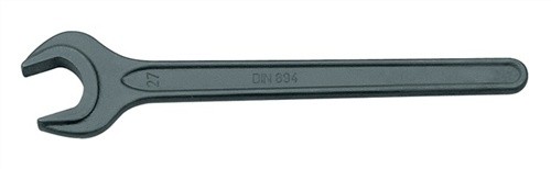 Einmaulschlüssel SW60mm DIN894/ISO3318 schwarz