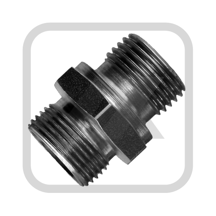 Einschraubverschraubung M22x1,5/M18x1,5, gerade, mit Gewinde ...